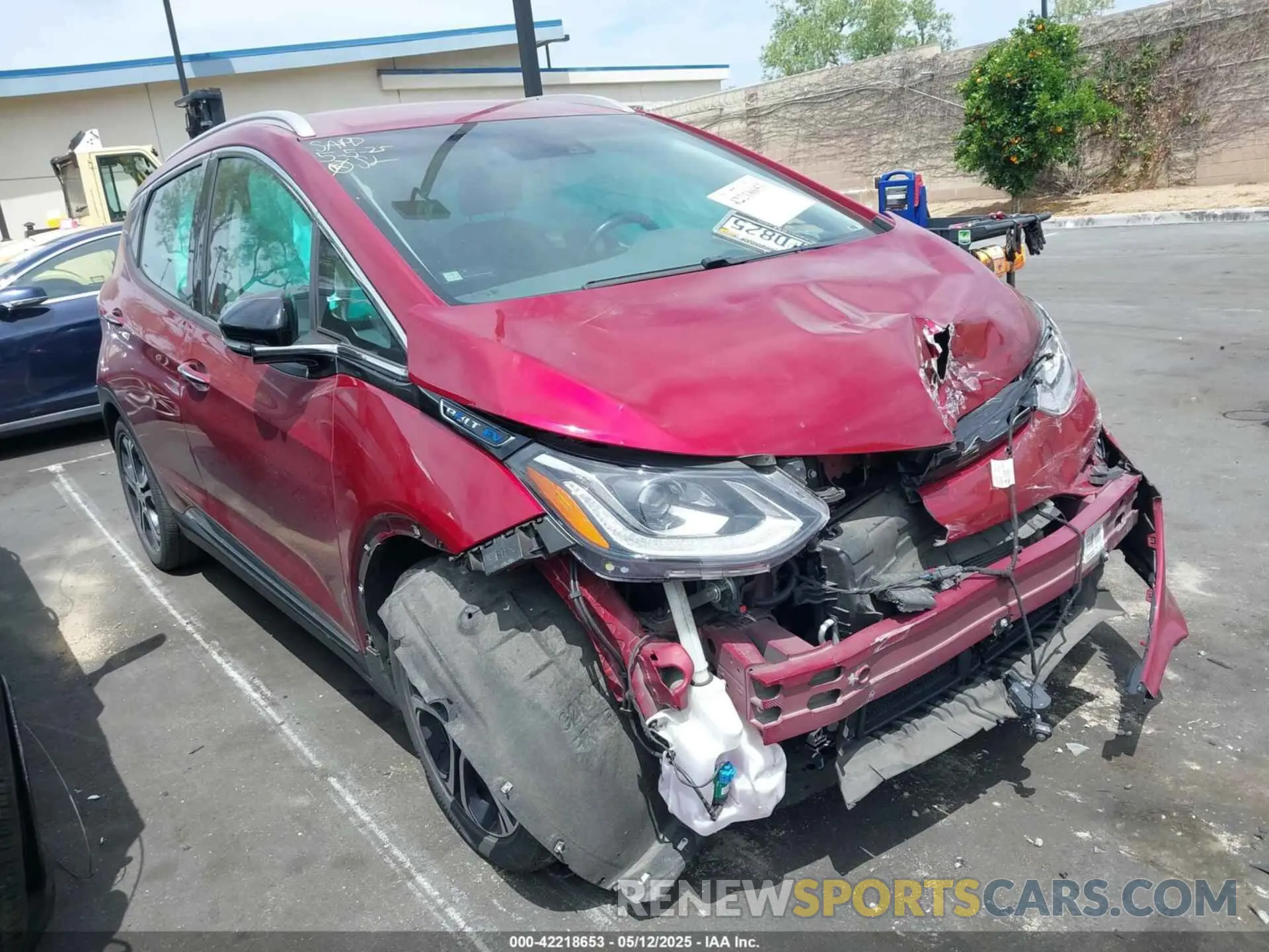 1 Photograph of a damaged car 1G1FZ6S02M4113181 CHEVROLET BOLT EV 2021