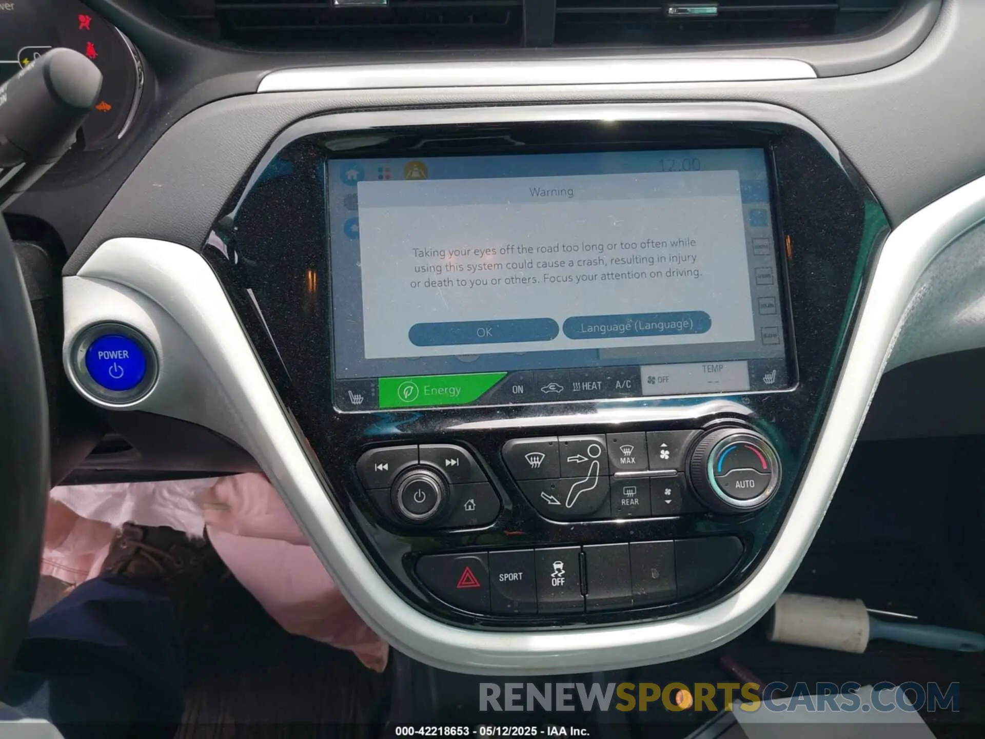 19 Photograph of a damaged car 1G1FZ6S02M4113181 CHEVROLET BOLT EV 2021