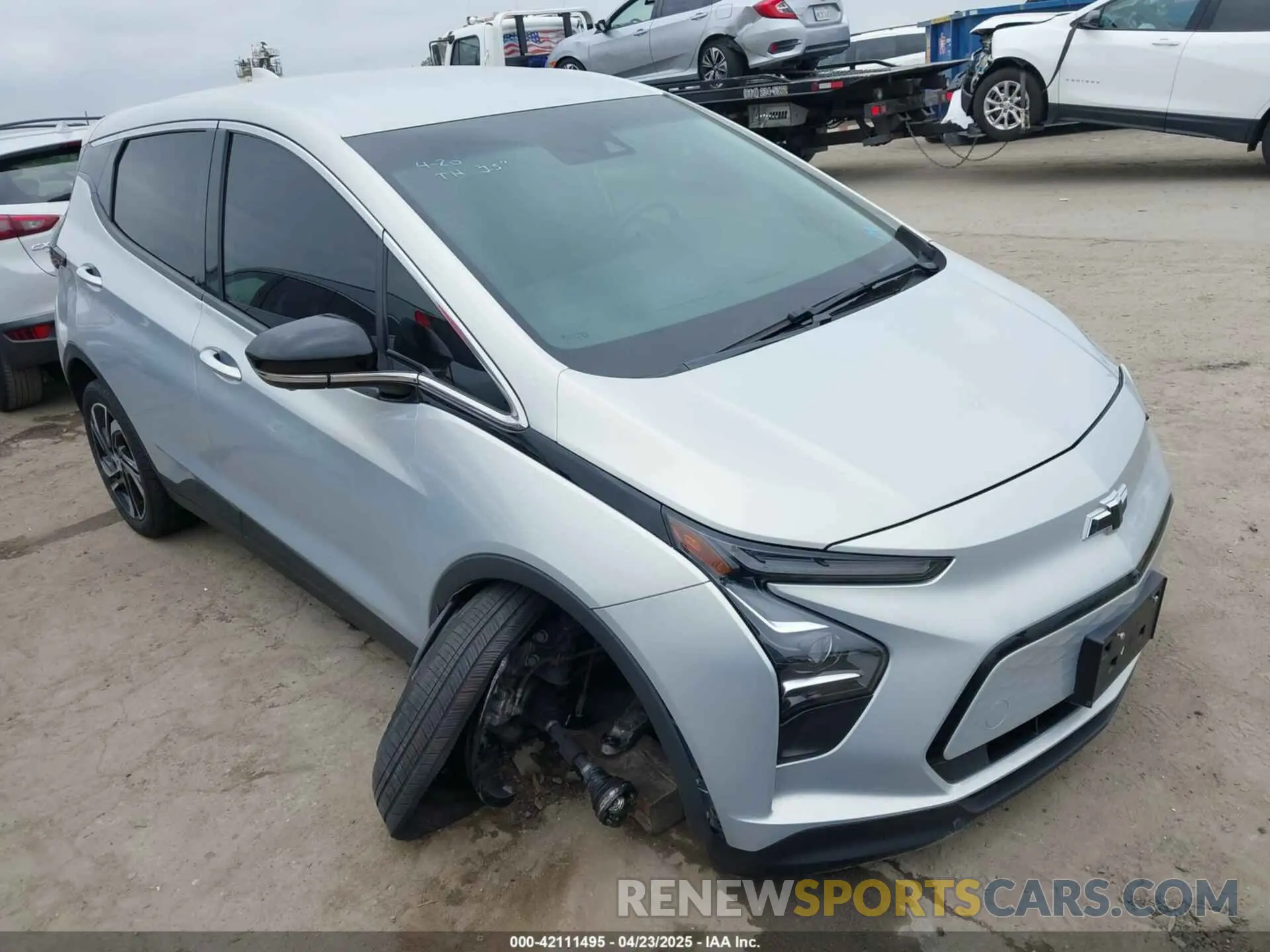 1 Photograph of a damaged car 1G1FX6S07N4101406 CHEVROLET BOLT EV 2022