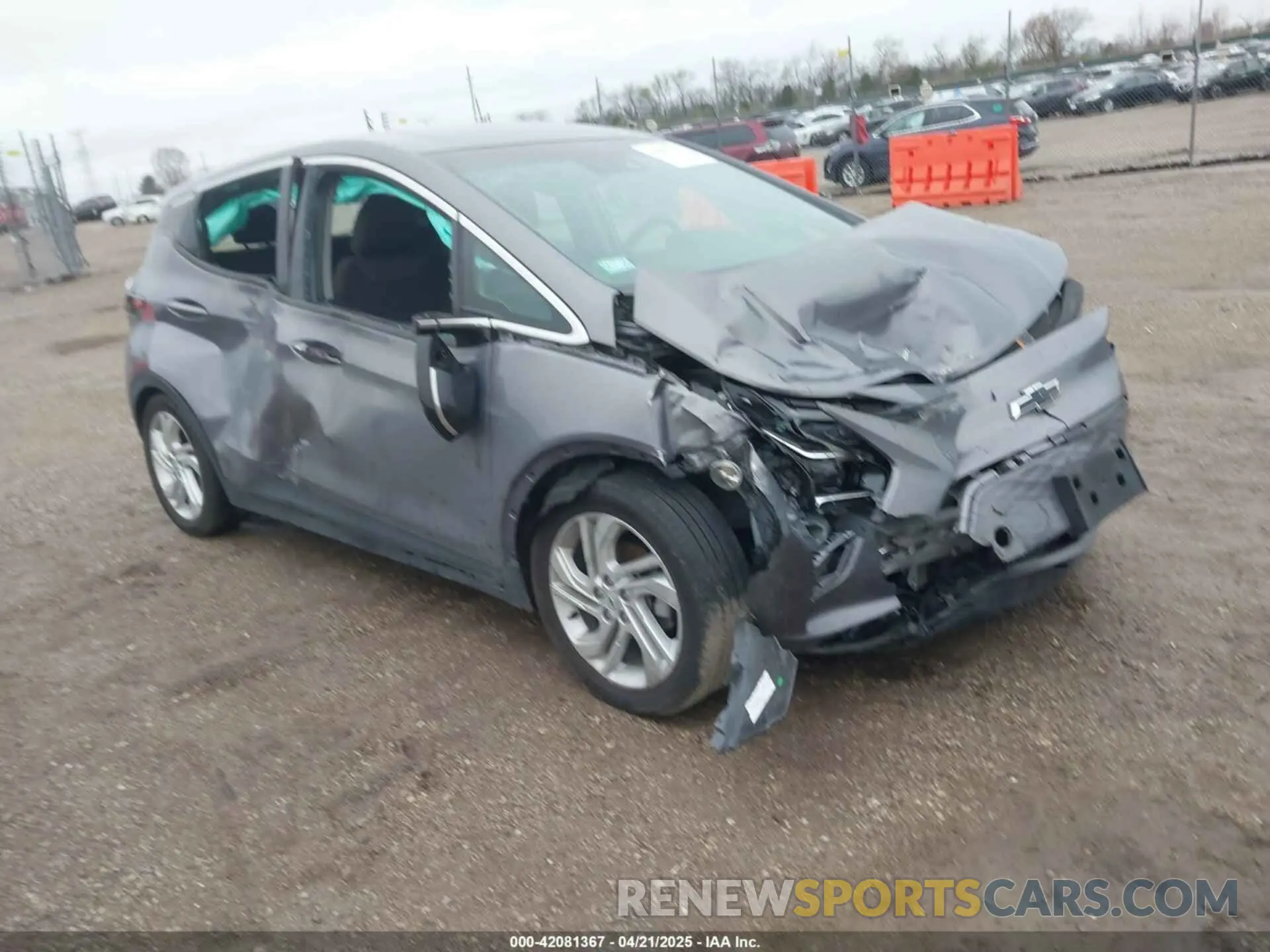 1 Photograph of a damaged car 1G1FW6S09P4136907 CHEVROLET BOLT EV 2023