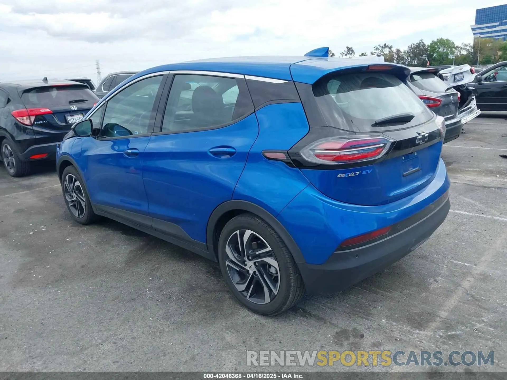 3 Photograph of a damaged car 1G1FX6S0XP4160615 CHEVROLET BOLT EV 2023