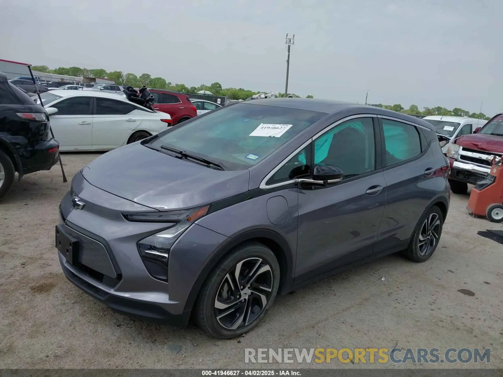 2 Photograph of a damaged car 1G1FX6S0XP4170965 CHEVROLET BOLT EV 2023