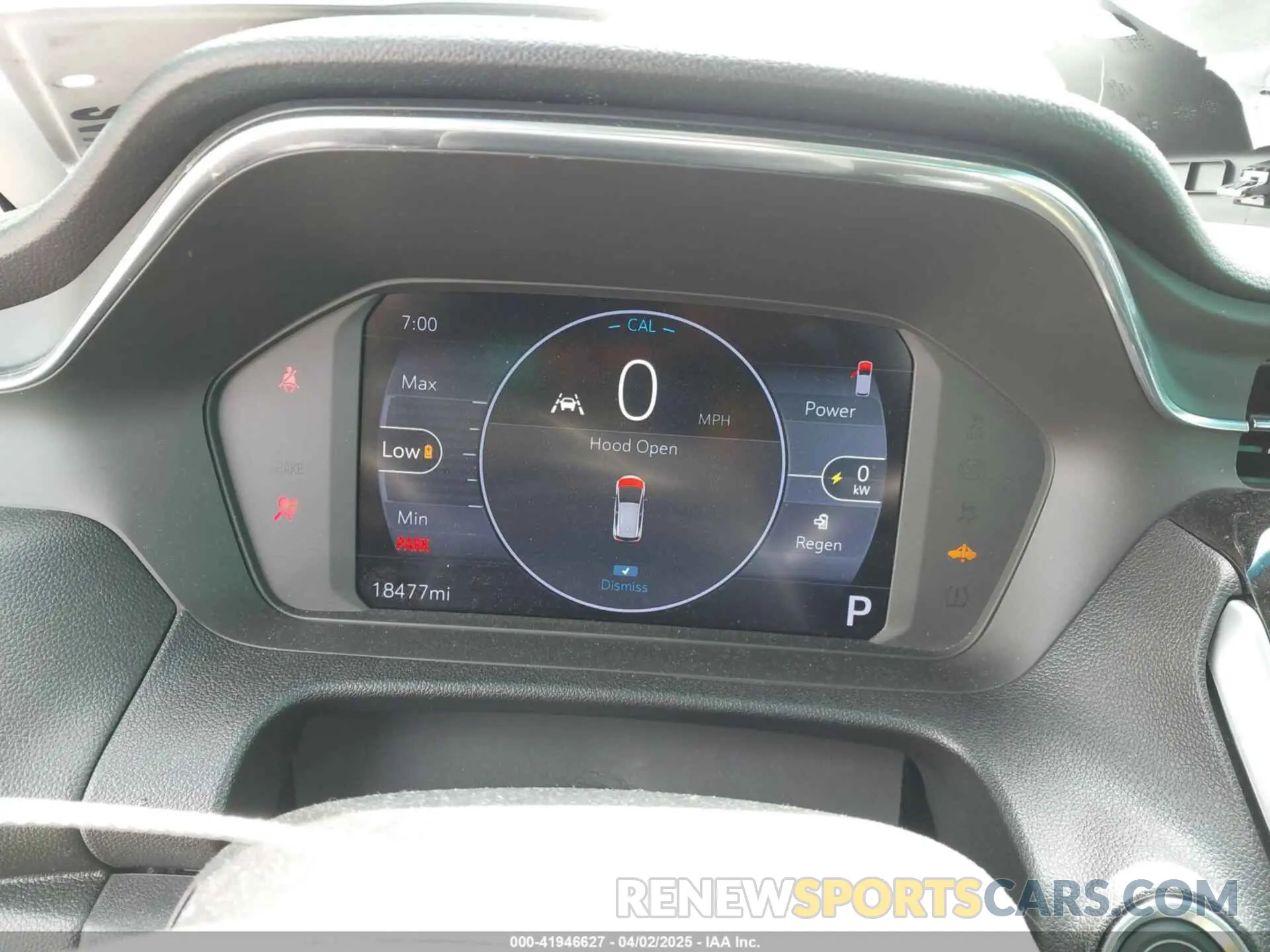 7 Photograph of a damaged car 1G1FX6S0XP4170965 CHEVROLET BOLT EV 2023