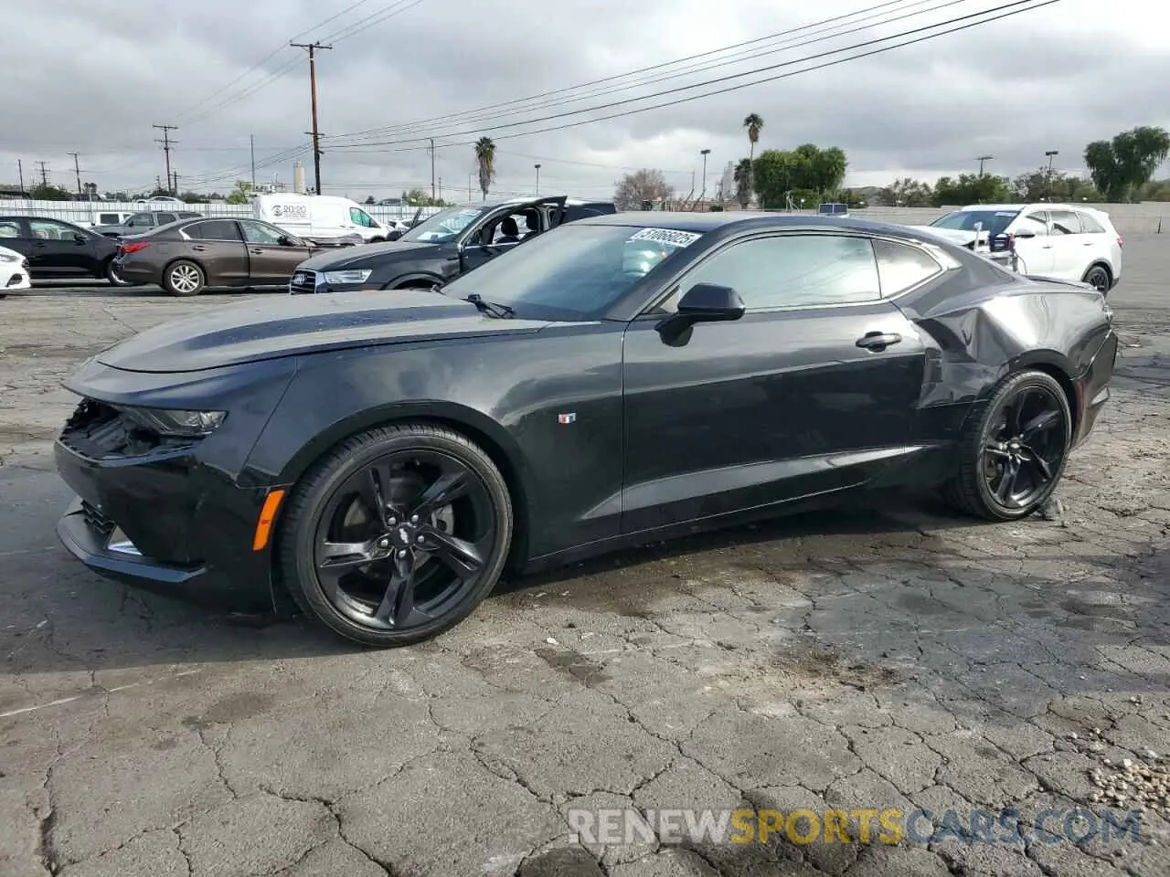 1 Photograph of a damaged car 1G1FA1RX2K0151964 CHEVROLET CAMARO 2019