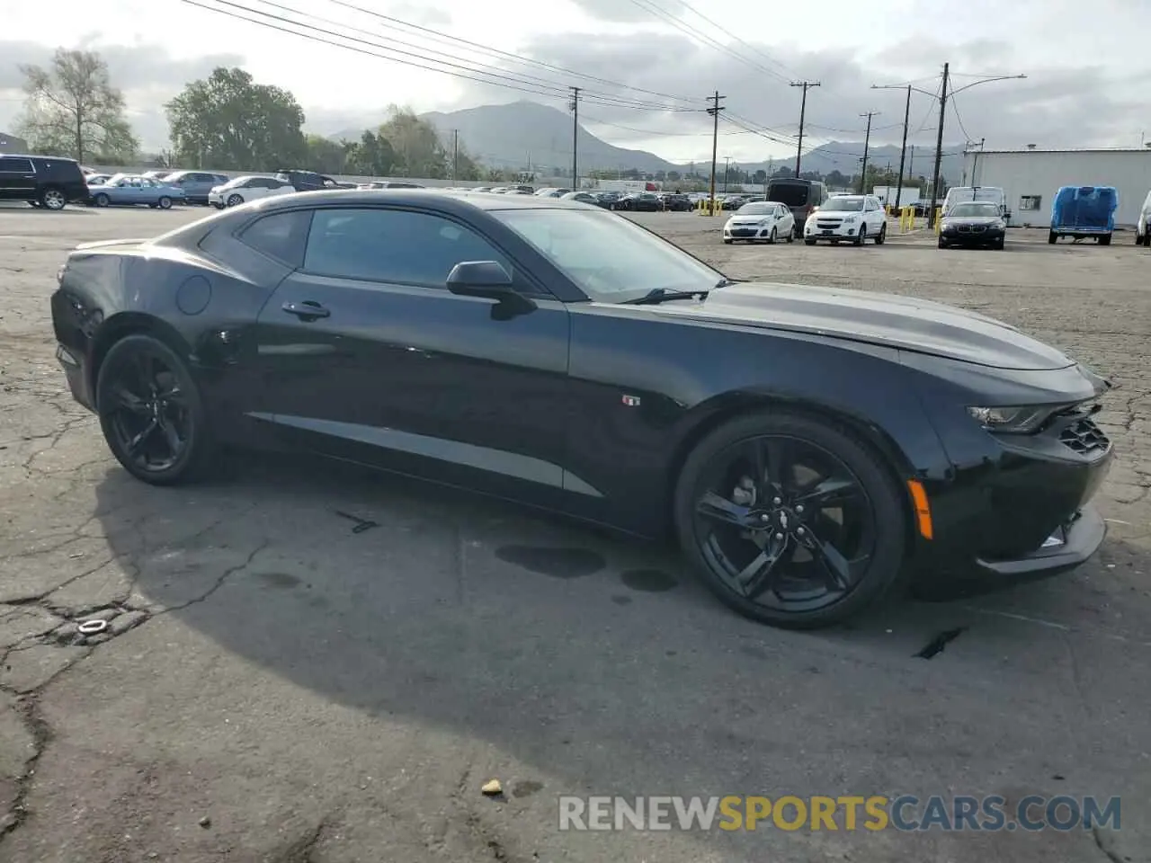 4 Photograph of a damaged car 1G1FA1RX2K0151964 CHEVROLET CAMARO 2019