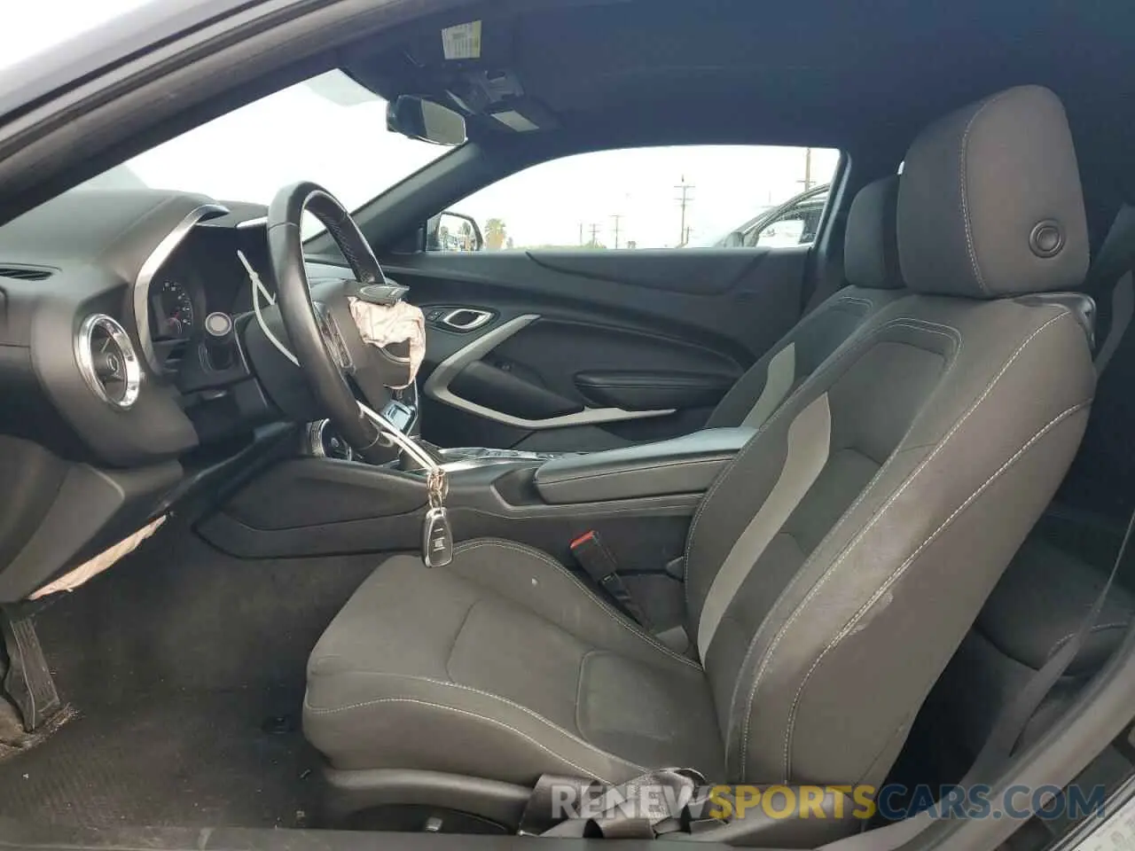 7 Photograph of a damaged car 1G1FA1RX2K0151964 CHEVROLET CAMARO 2019