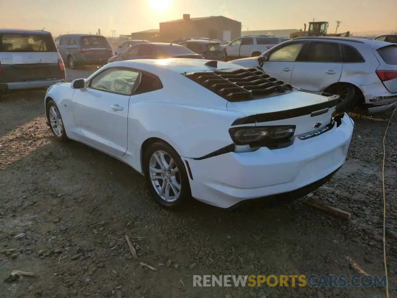 2 Photograph of a damaged car 1G1FA1RX3K0127107 CHEVROLET CAMARO 2019