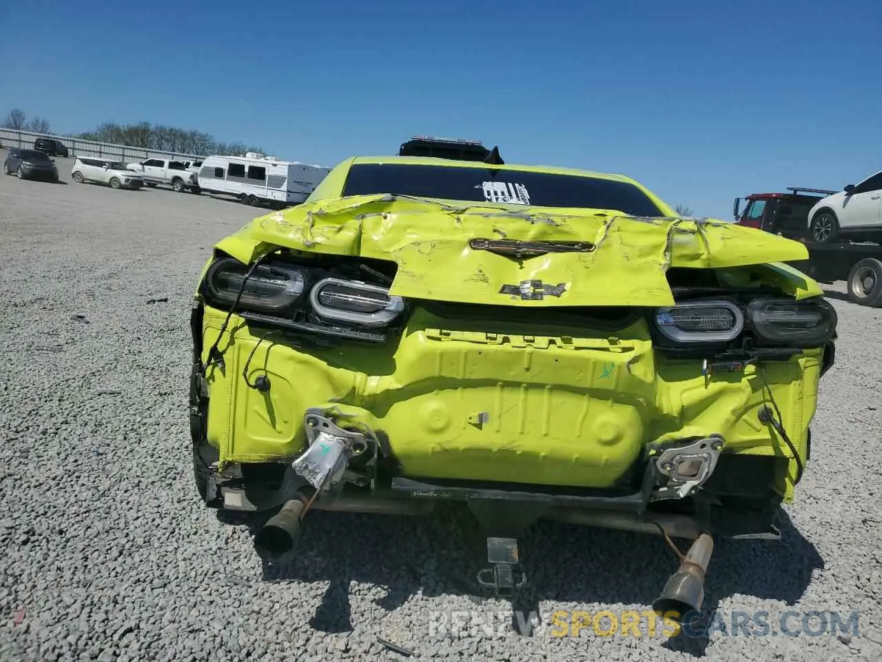 6 Photograph of a damaged car 1G1FA1RX3K0155165 CHEVROLET CAMARO 2019