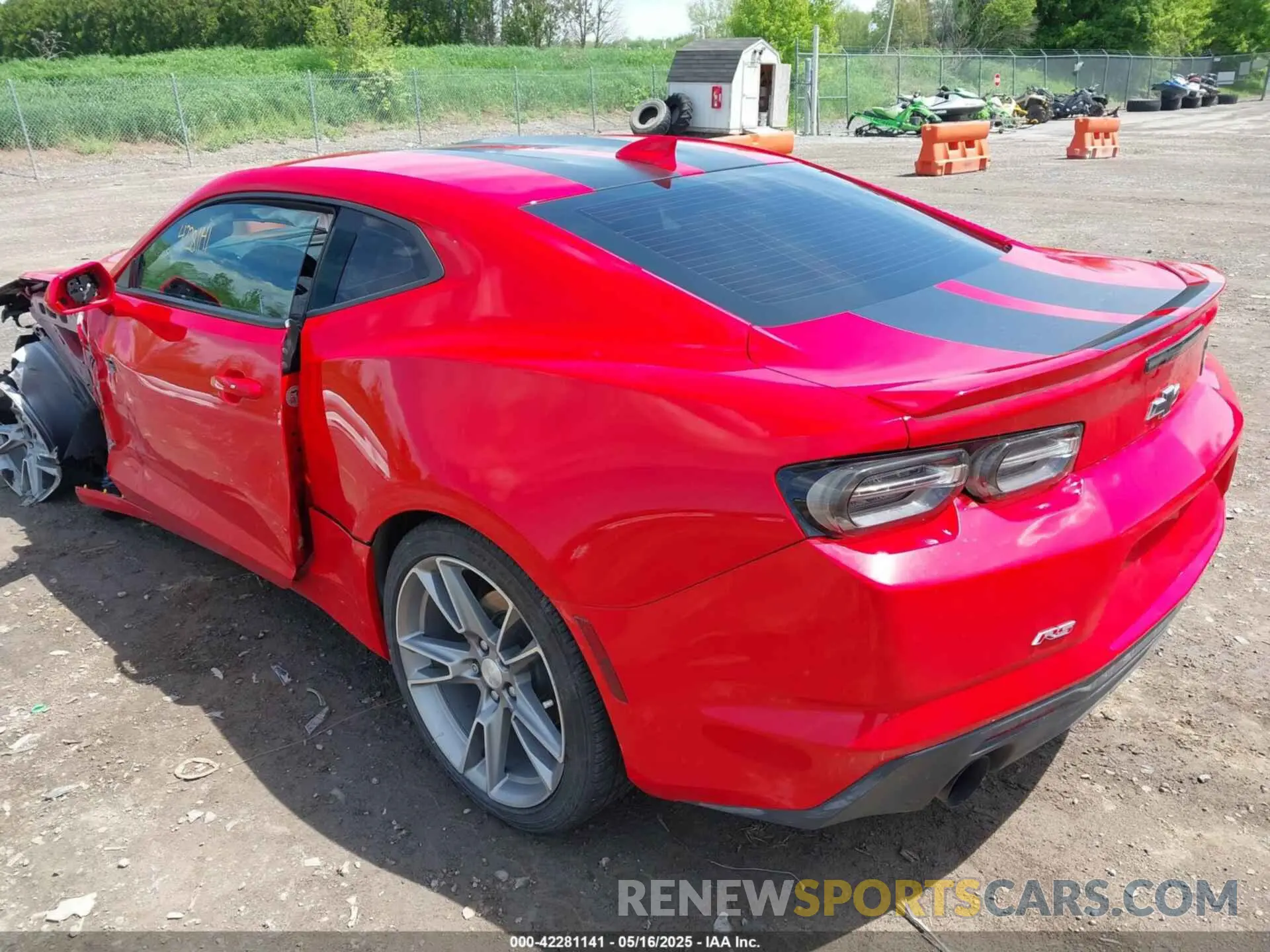 3 Фотография поврежденного автомобиля 1G1FA1RX4K0136205 CHEVROLET CAMARO 2019
