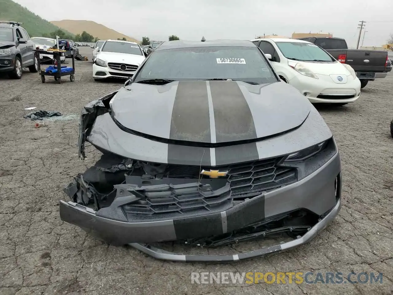 5 Photograph of a damaged car 1G1FA1RX4K0147916 CHEVROLET CAMARO 2019