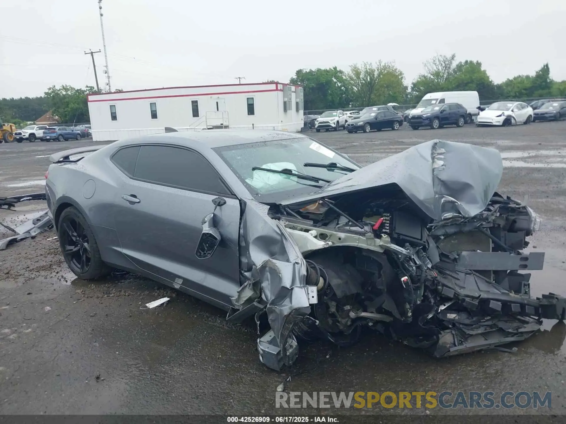 1 Photograph of a damaged car 1G1FA1RX5K0149044 CHEVROLET CAMARO 2019
