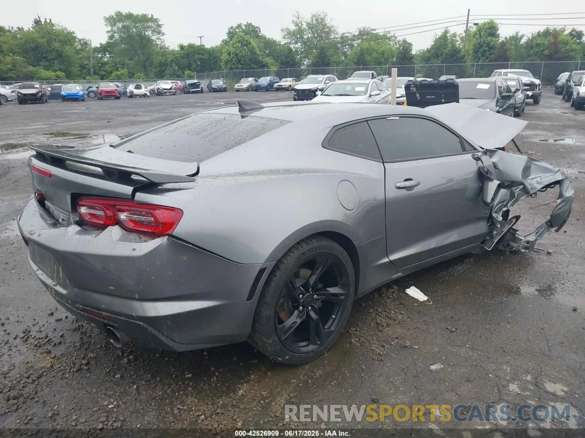 4 Photograph of a damaged car 1G1FA1RX5K0149044 CHEVROLET CAMARO 2019