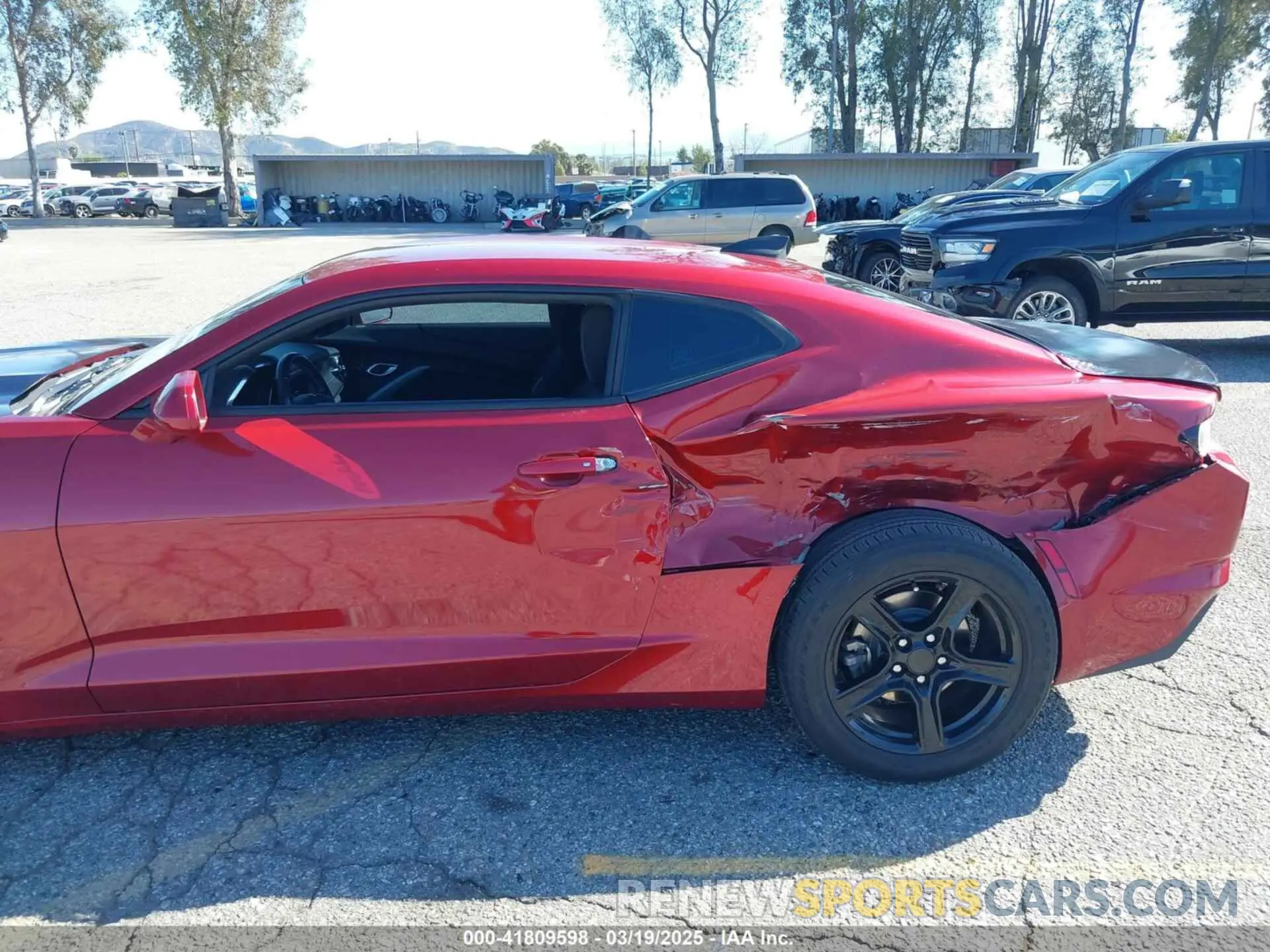 6 Photograph of a damaged car 1G1FA1RXXK0117139 CHEVROLET CAMARO 2019