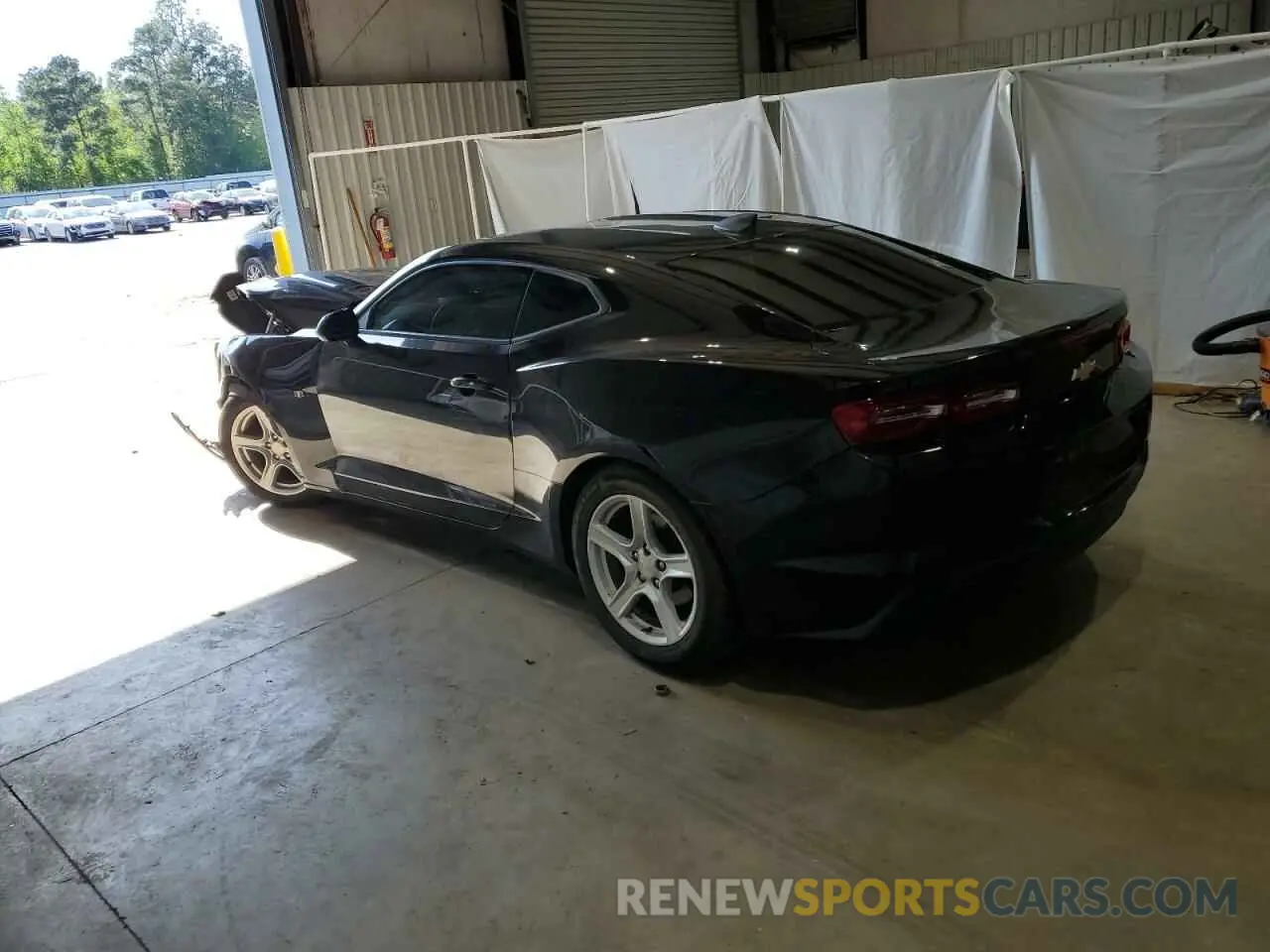 2 Photograph of a damaged car 1G1FB1RS1K0105642 CHEVROLET CAMARO 2019