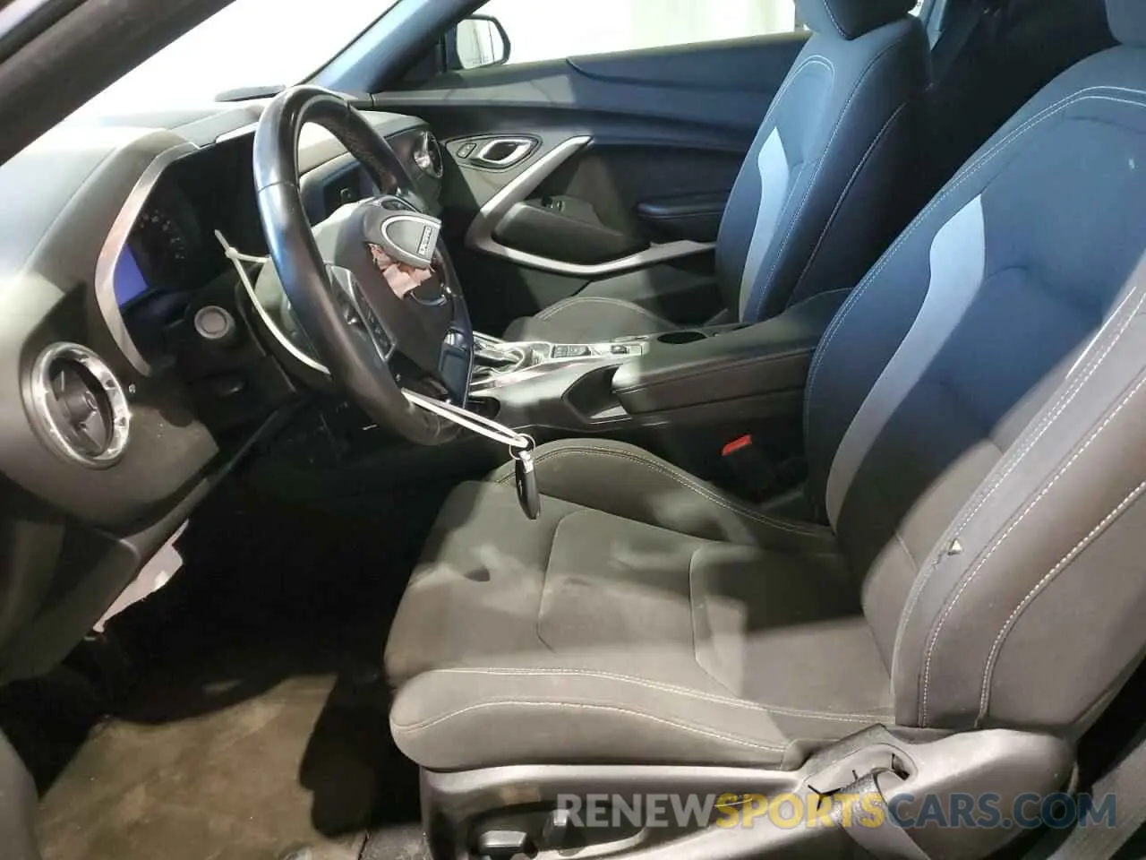 7 Photograph of a damaged car 1G1FB1RS1K0105642 CHEVROLET CAMARO 2019