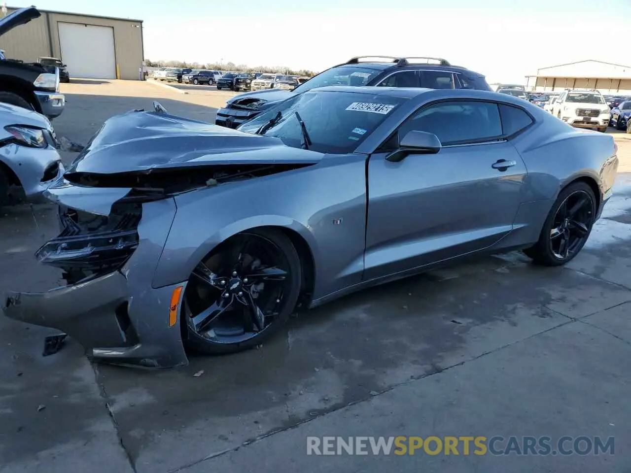 1 Photograph of a damaged car 1G1FB1RS1K0148605 CHEVROLET CAMARO 2019