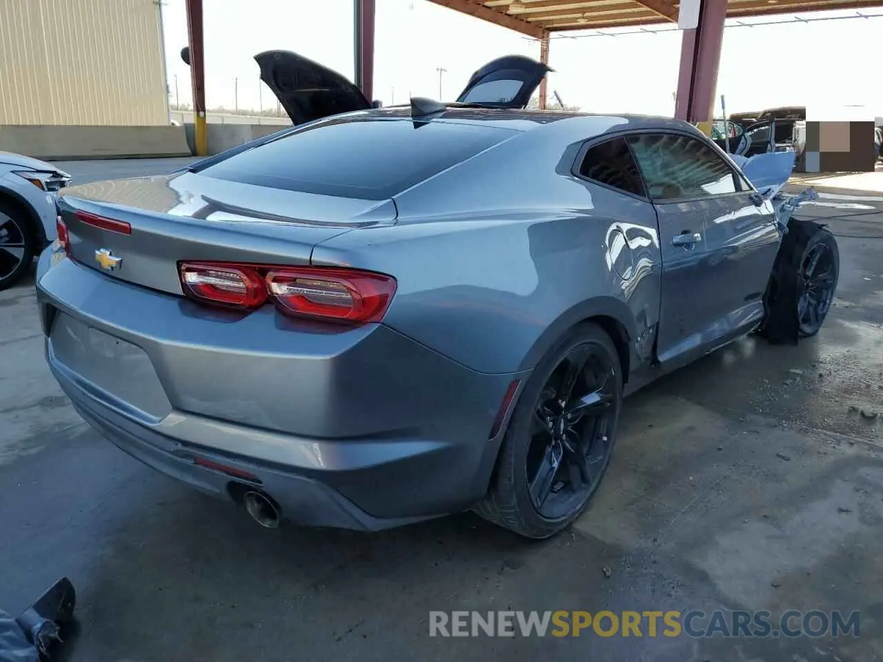 3 Photograph of a damaged car 1G1FB1RS1K0148605 CHEVROLET CAMARO 2019