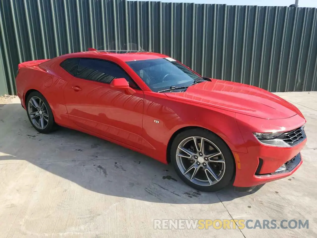 4 Photograph of a damaged car 1G1FB1RS2K0123471 CHEVROLET CAMARO 2019