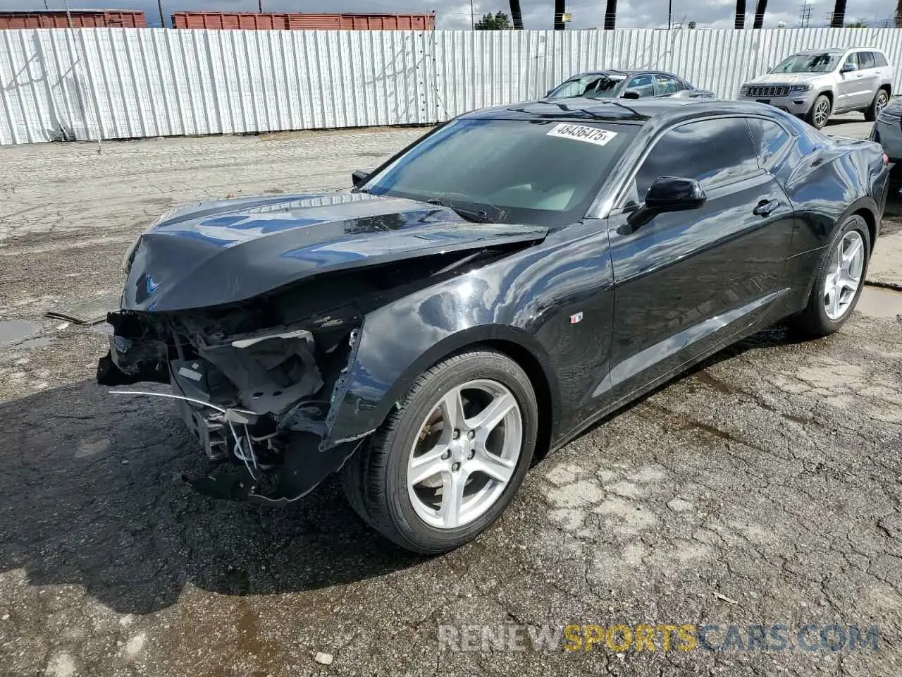 1 Photograph of a damaged car 1G1FB1RS3K0109935 CHEVROLET CAMARO 2019
