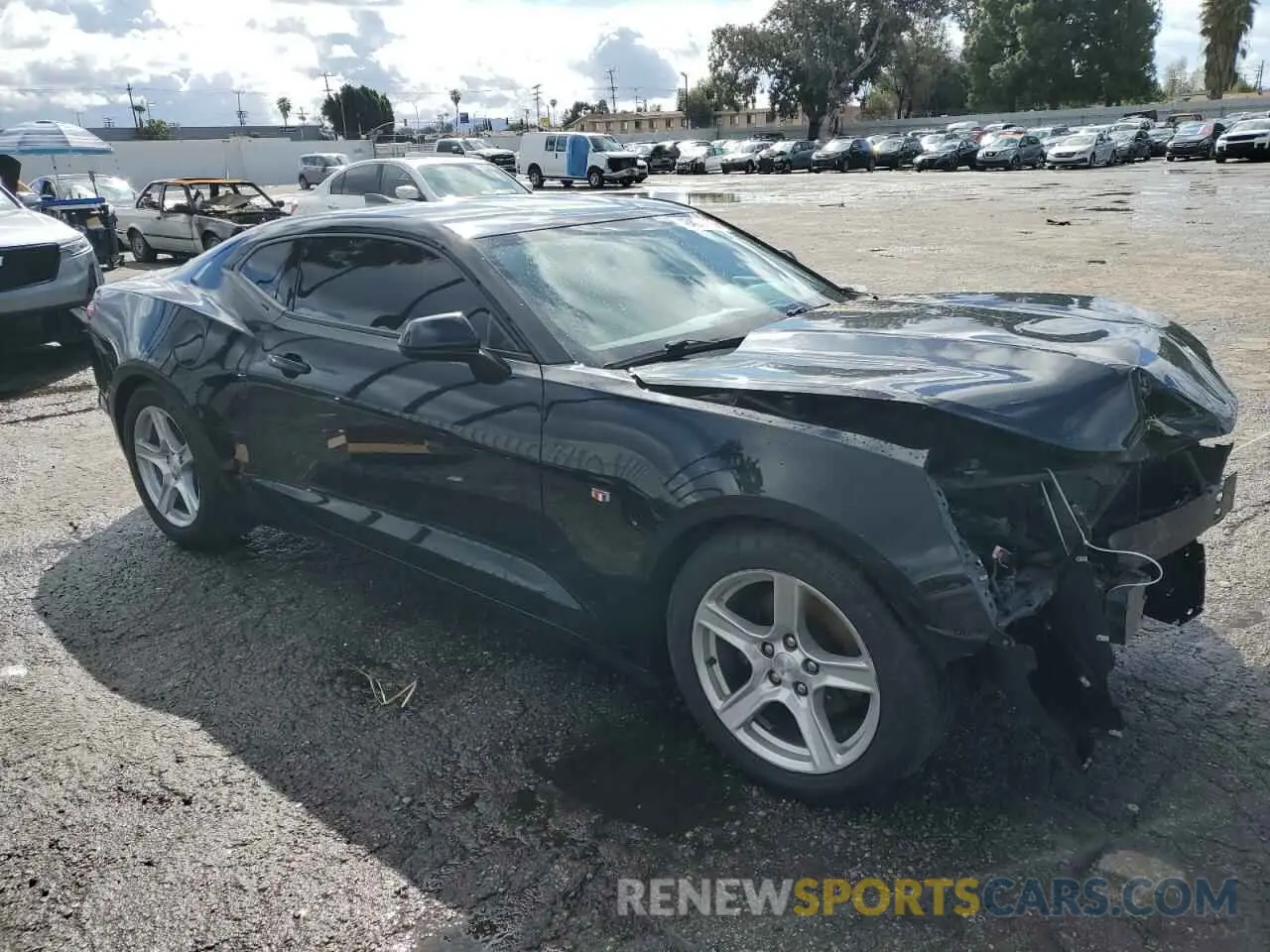 4 Photograph of a damaged car 1G1FB1RS3K0109935 CHEVROLET CAMARO 2019