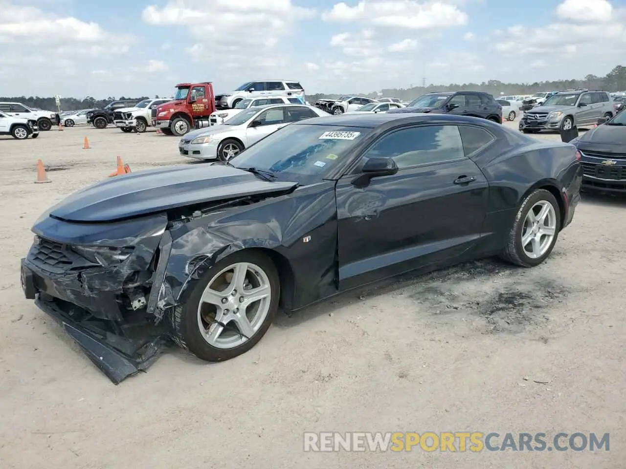 1 Photograph of a damaged car 1G1FB1RS3K0152428 CHEVROLET CAMARO 2019