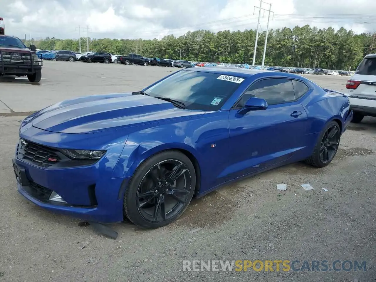 1 Фотография поврежденного автомобиля 1G1FB1RS5K0142631 CHEVROLET CAMARO 2019