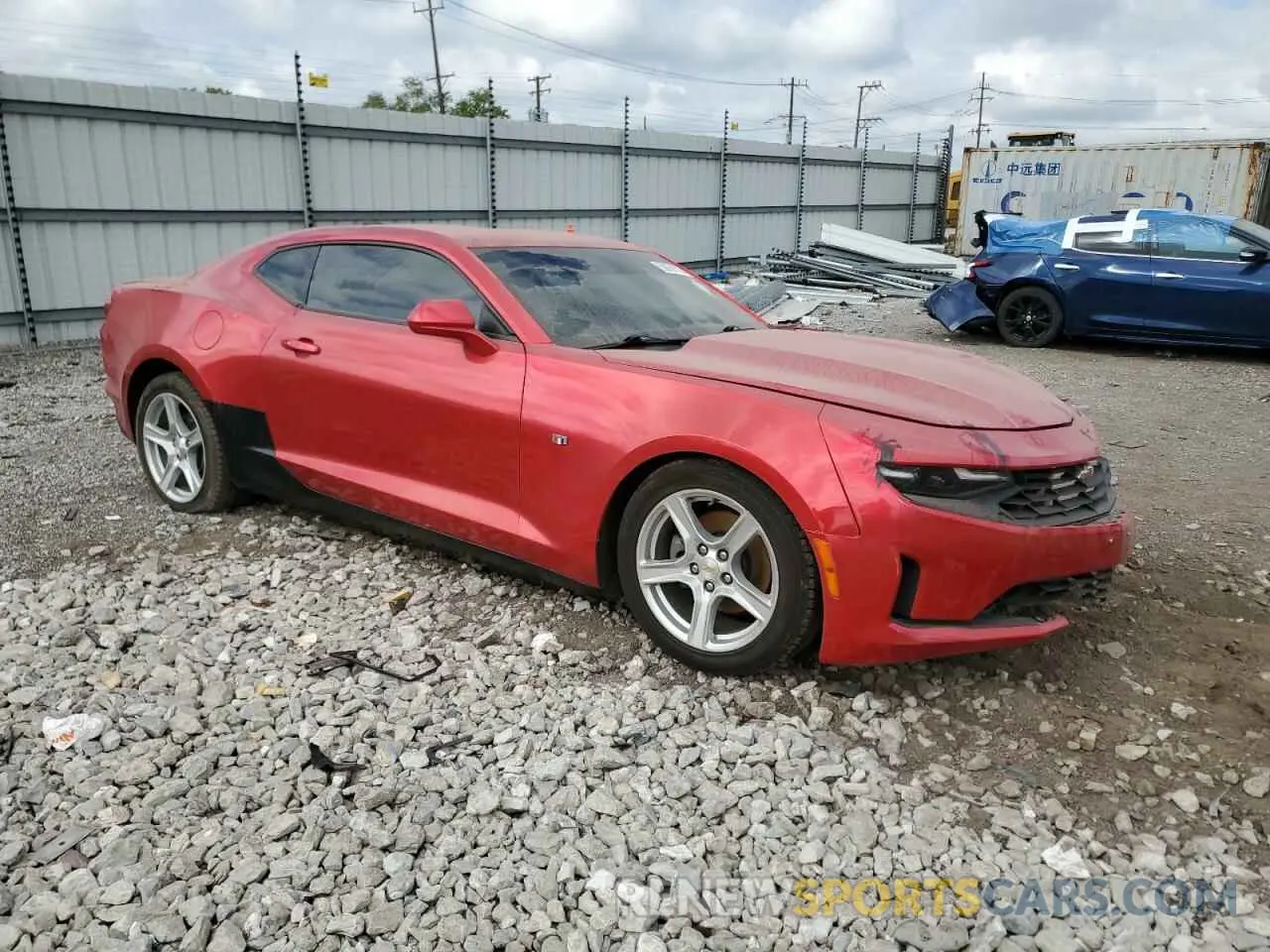 4 Photograph of a damaged car 1G1FB1RS8K0108893 CHEVROLET CAMARO 2019