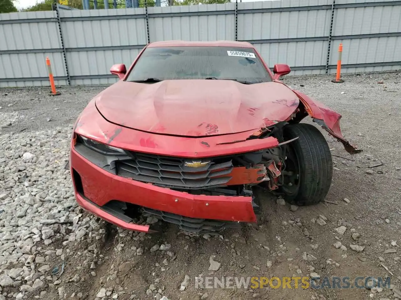 5 Photograph of a damaged car 1G1FB1RS8K0108893 CHEVROLET CAMARO 2019