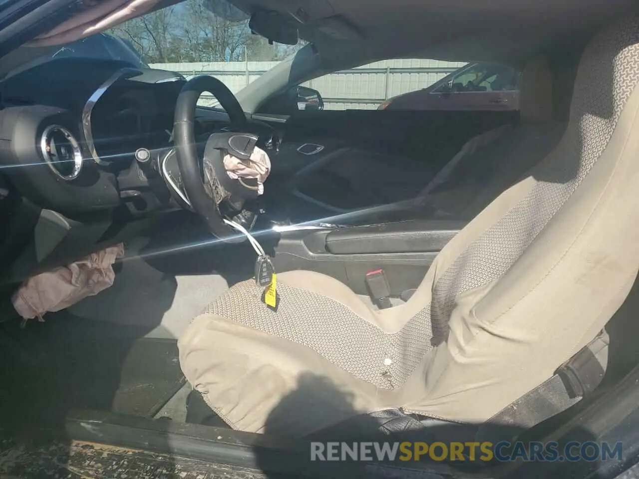 7 Photograph of a damaged car 1G1FB1RS8K0110806 CHEVROLET CAMARO 2019