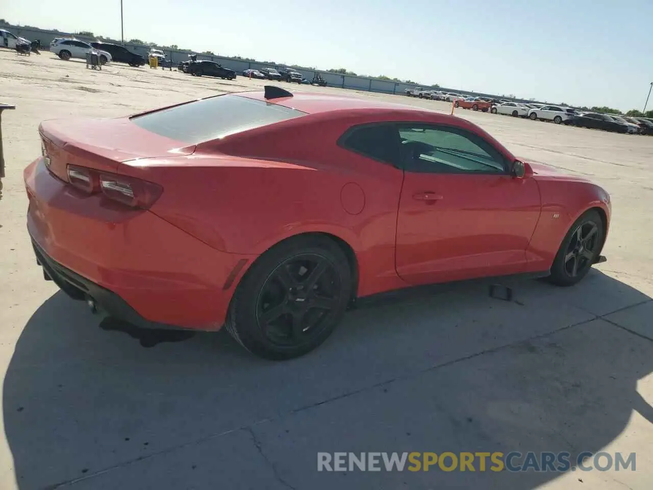 3 Photograph of a damaged car 1G1FB1RS8K0125824 CHEVROLET CAMARO 2019