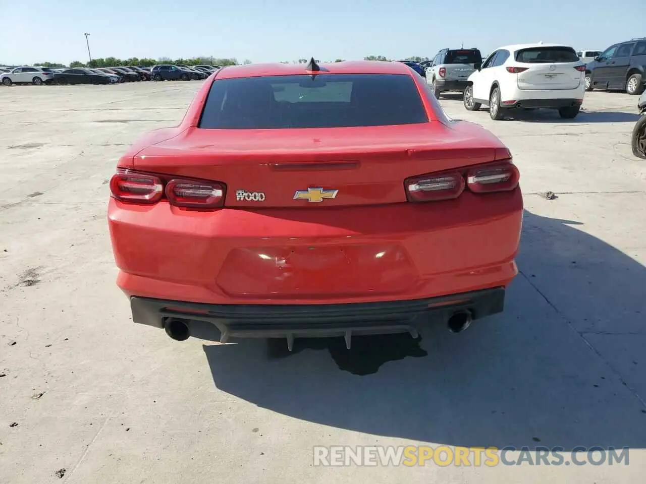 6 Photograph of a damaged car 1G1FB1RS8K0125824 CHEVROLET CAMARO 2019