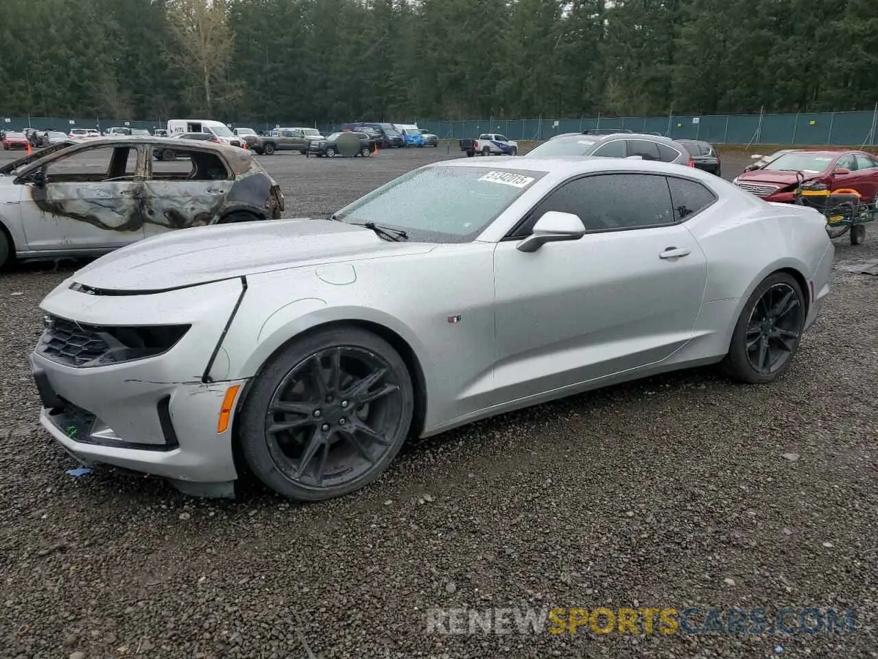 1 Фотография поврежденного автомобиля 1G1FB1RS9K0151302 CHEVROLET CAMARO 2019