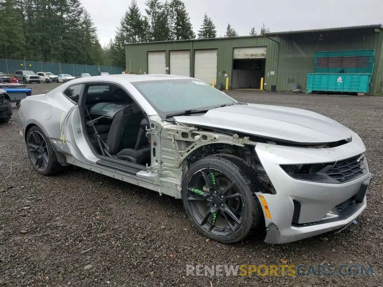 4 Фотография поврежденного автомобиля 1G1FB1RS9K0151302 CHEVROLET CAMARO 2019