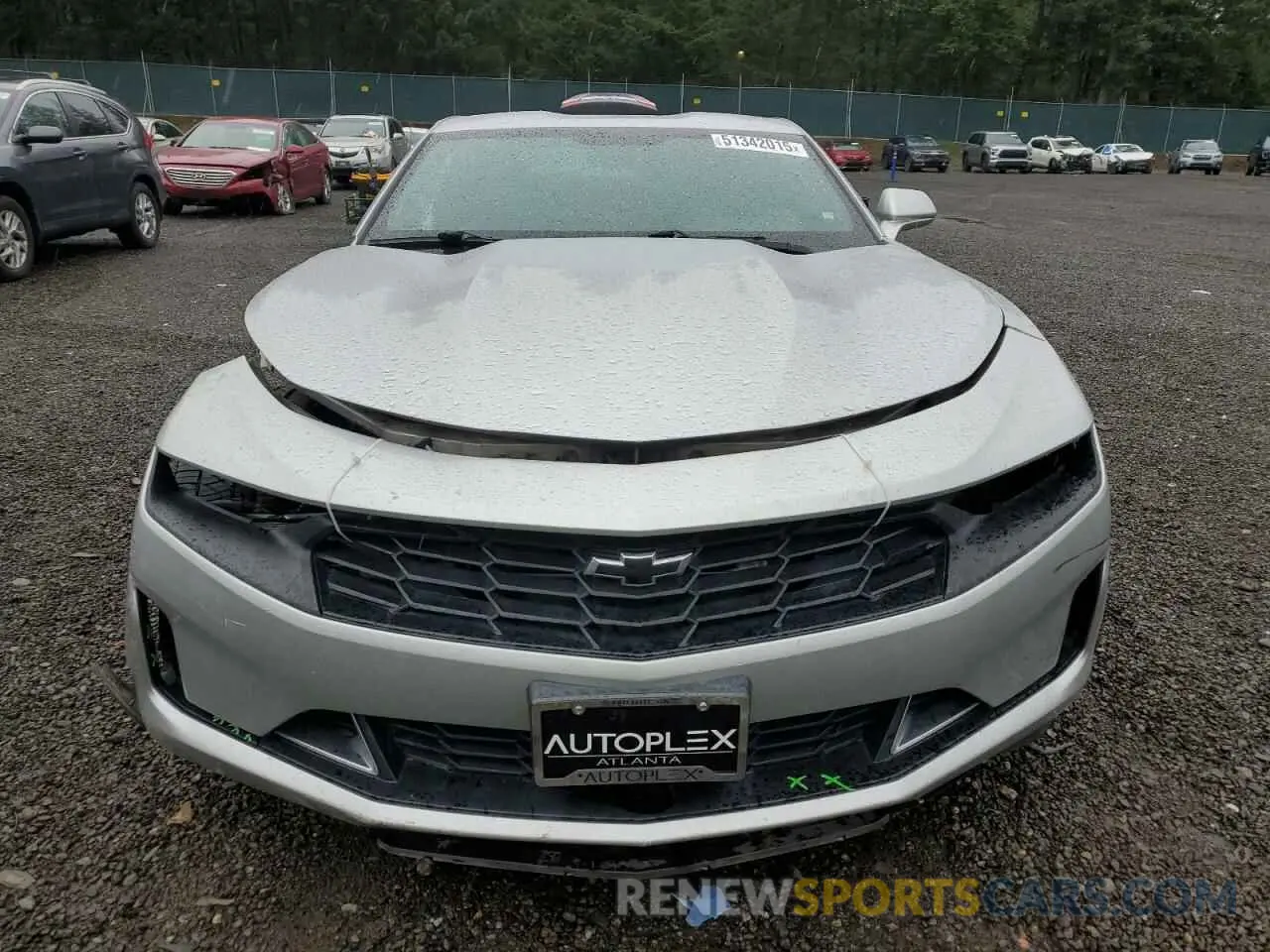 5 Фотография поврежденного автомобиля 1G1FB1RS9K0151302 CHEVROLET CAMARO 2019