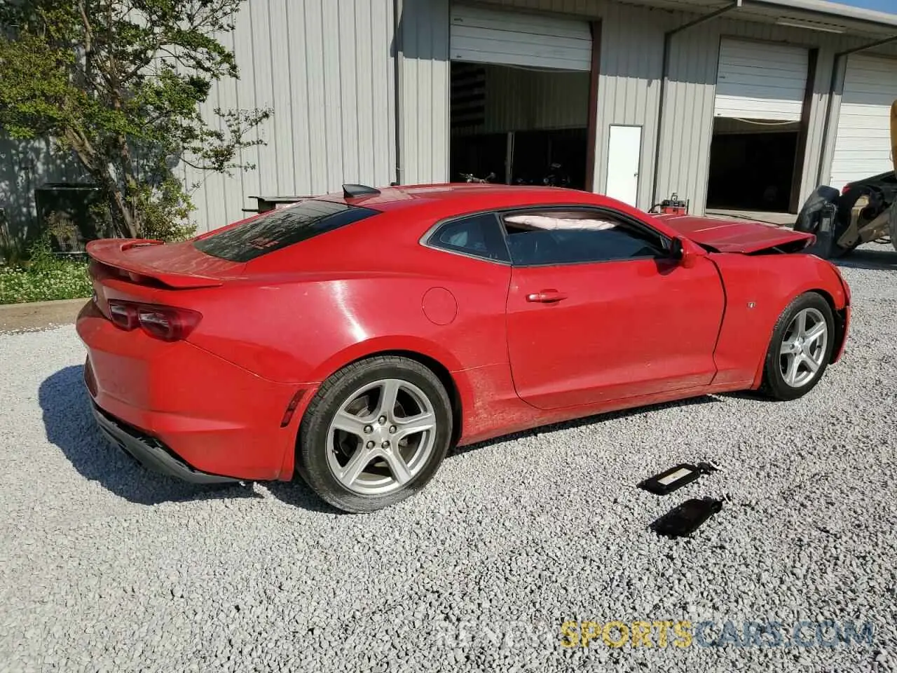 3 Photograph of a damaged car 1G1FB1RX1K0117219 CHEVROLET CAMARO 2019