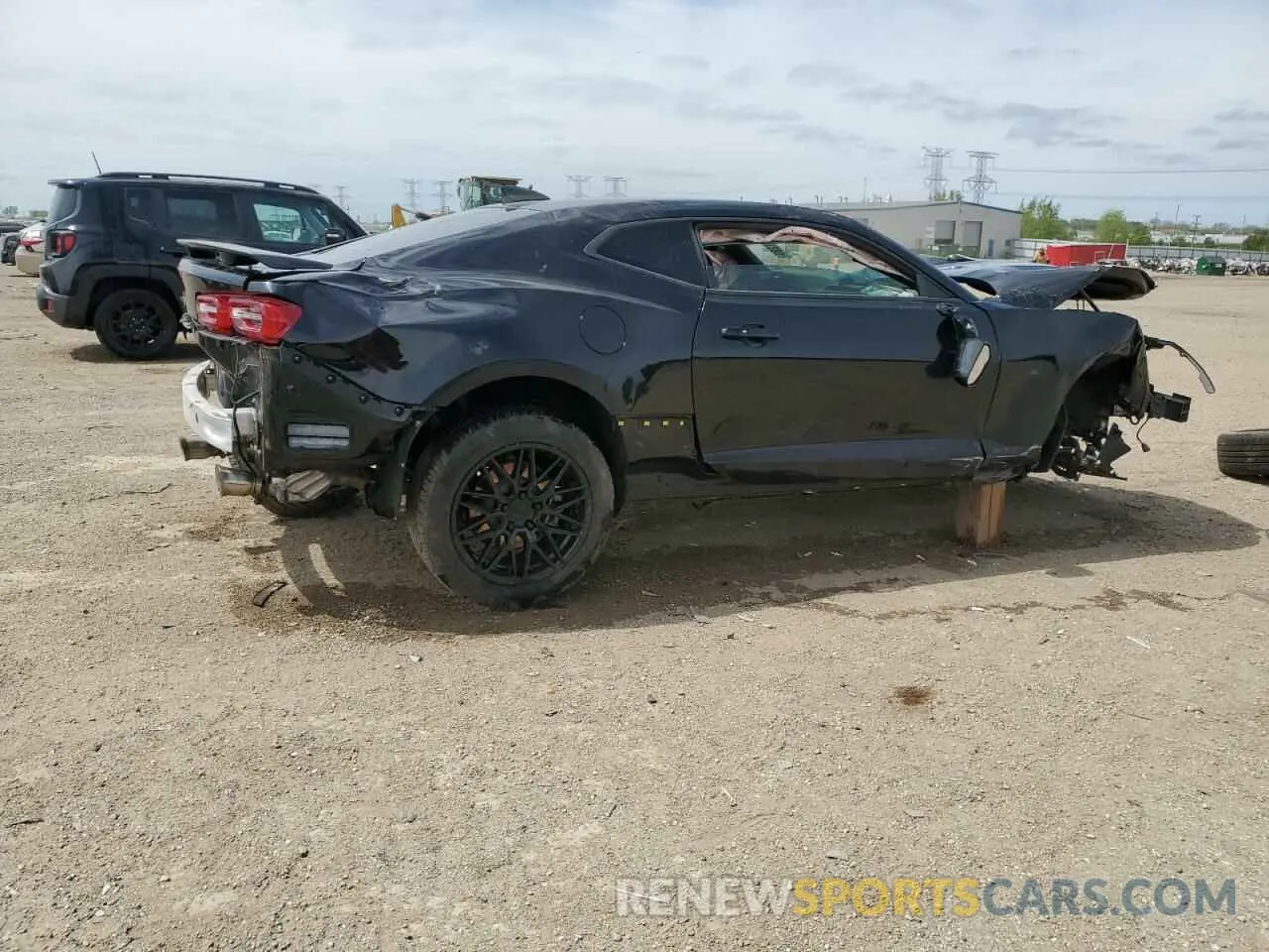 3 Фотография поврежденного автомобиля 1G1FB1RX1K0119598 CHEVROLET CAMARO 2019