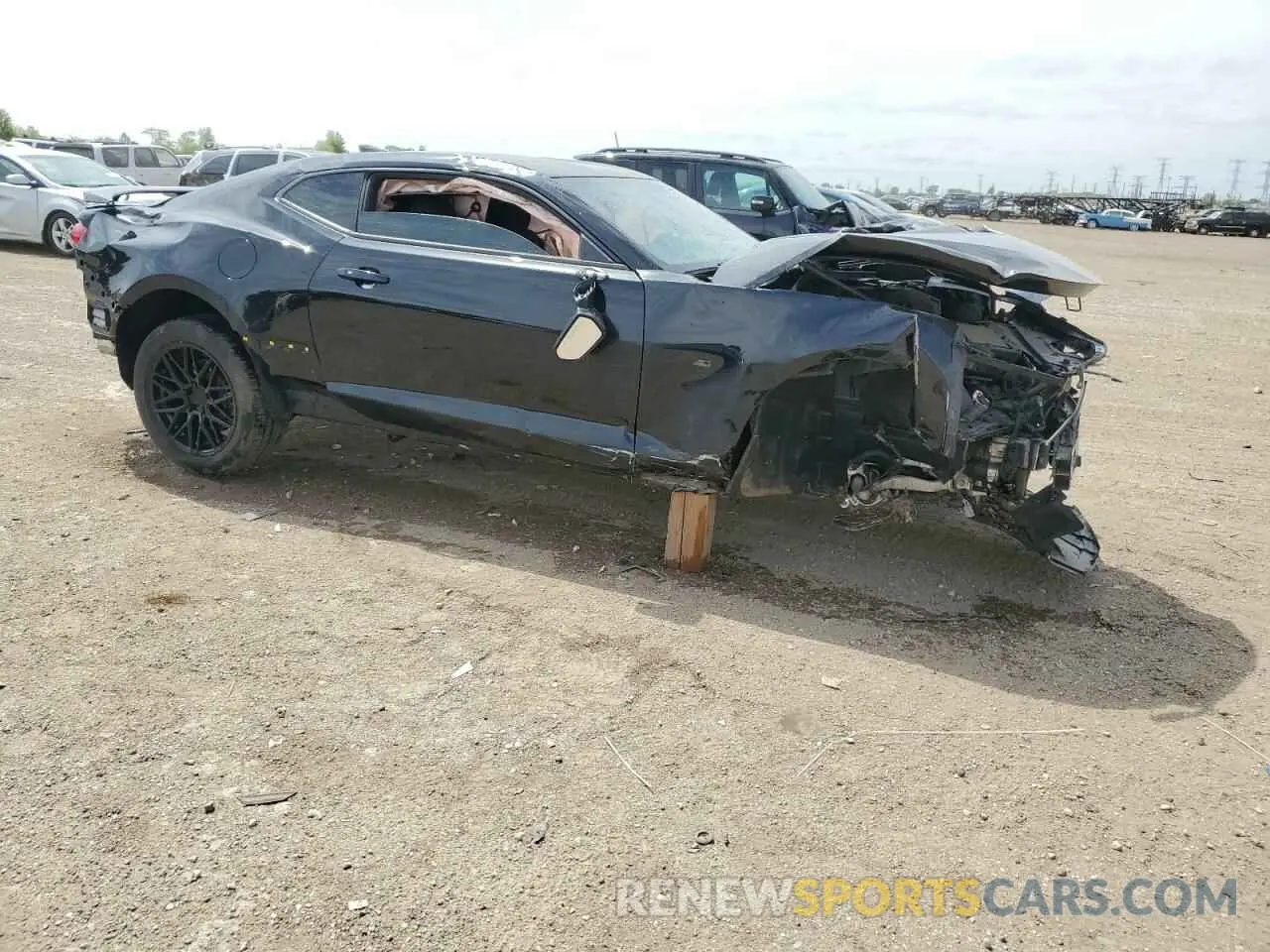 4 Фотография поврежденного автомобиля 1G1FB1RX1K0119598 CHEVROLET CAMARO 2019