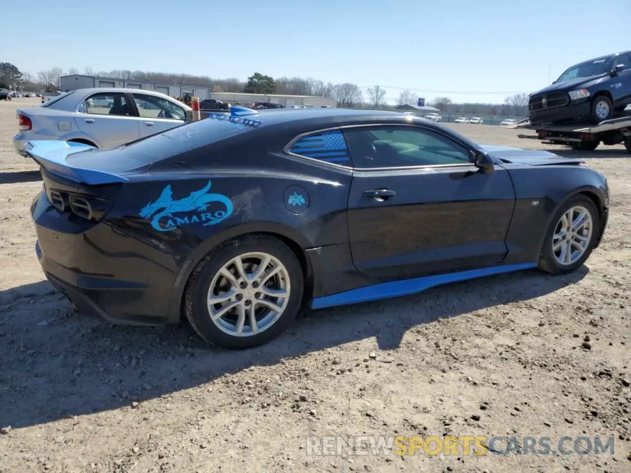 3 Photograph of a damaged car 1G1FB1RX3K0137858 CHEVROLET CAMARO 2019
