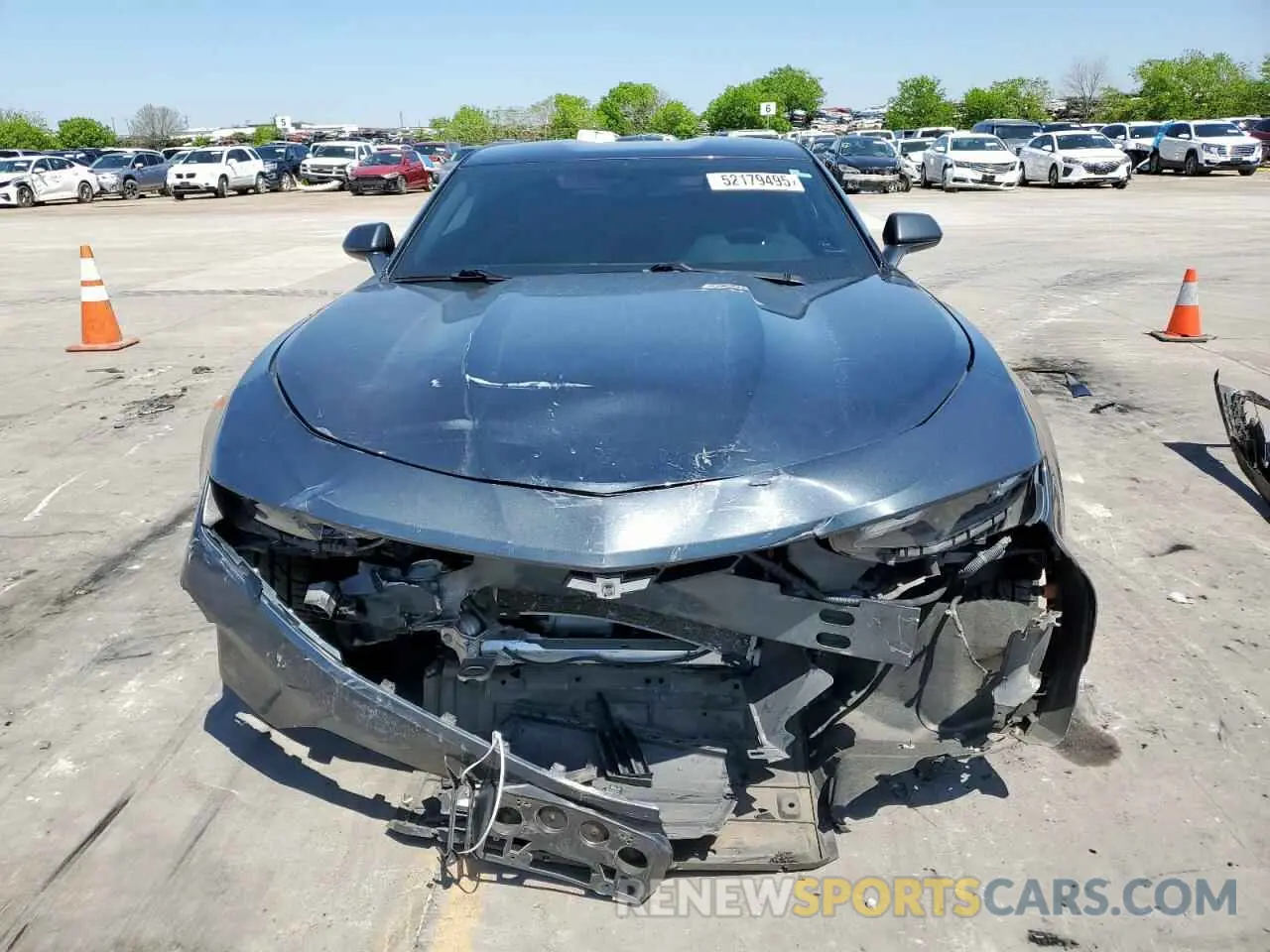 5 Photograph of a damaged car 1G1FB1RX5K0136257 CHEVROLET CAMARO 2019