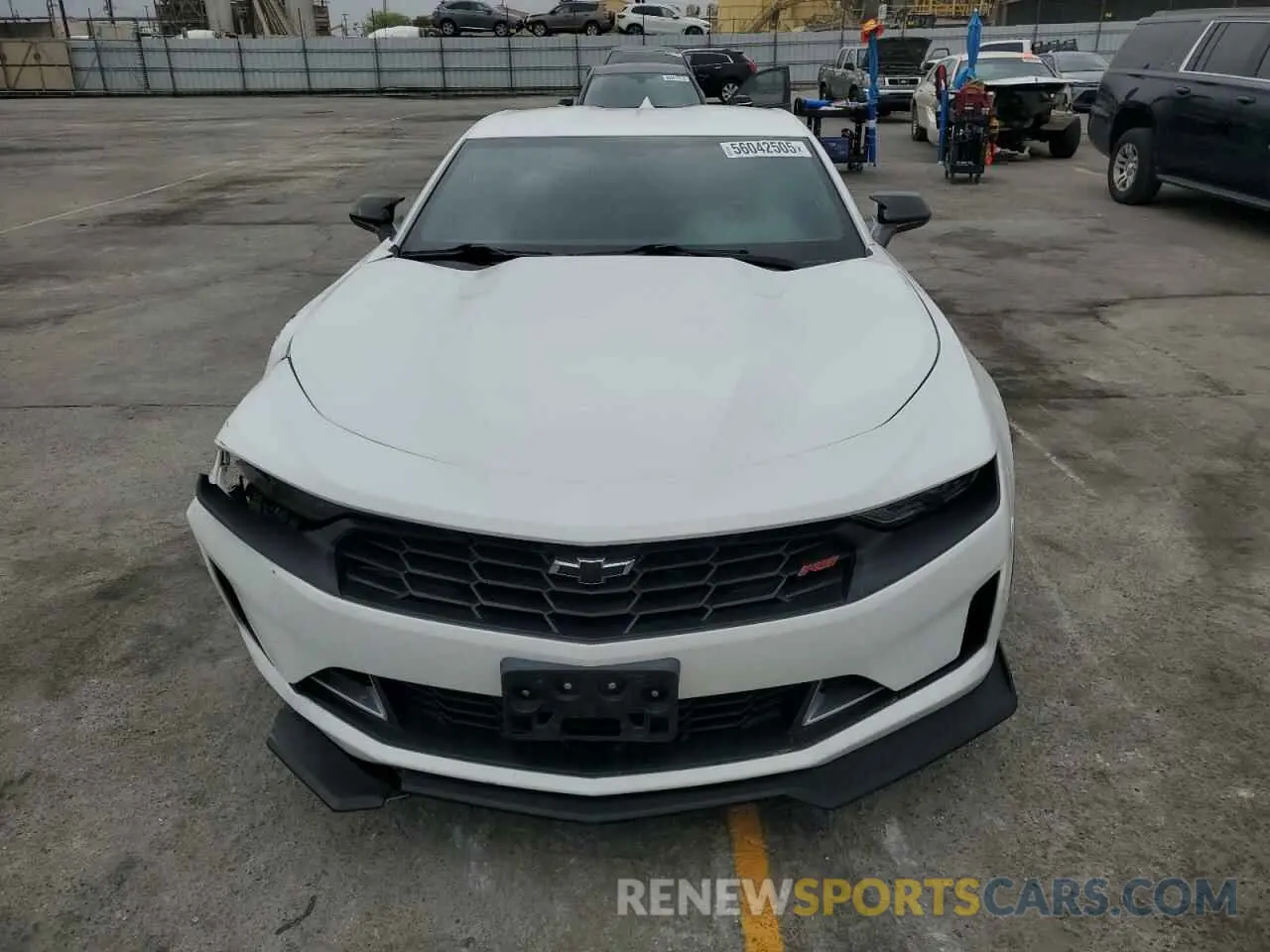 5 Photograph of a damaged car 1G1FB1RX6K0122447 CHEVROLET CAMARO 2019