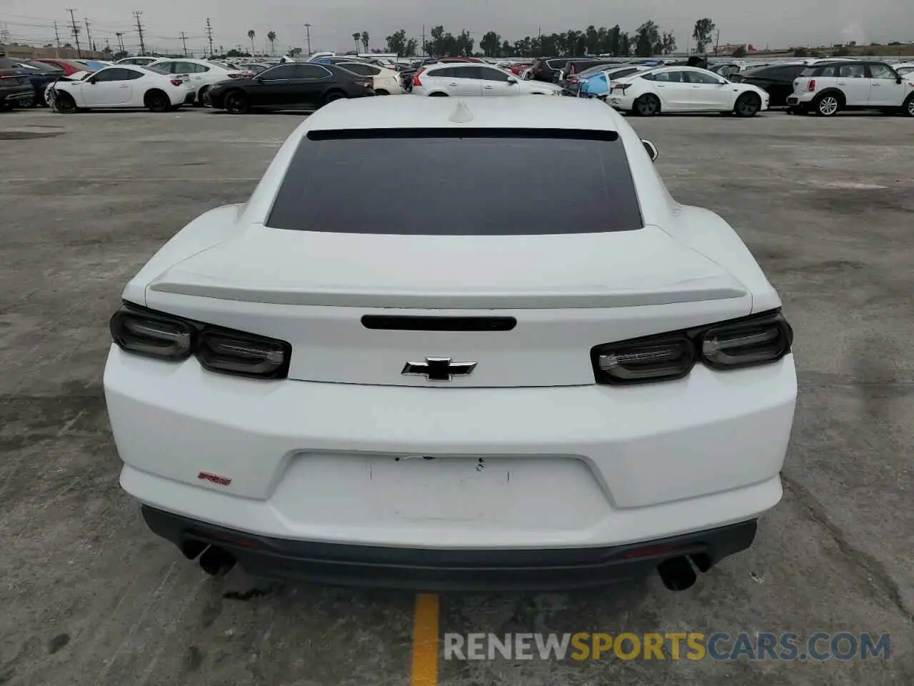 6 Photograph of a damaged car 1G1FB1RX6K0122447 CHEVROLET CAMARO 2019