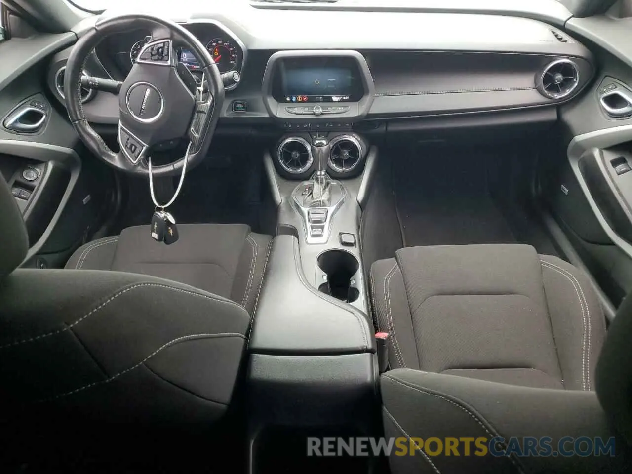 8 Photograph of a damaged car 1G1FB1RX6K0122447 CHEVROLET CAMARO 2019