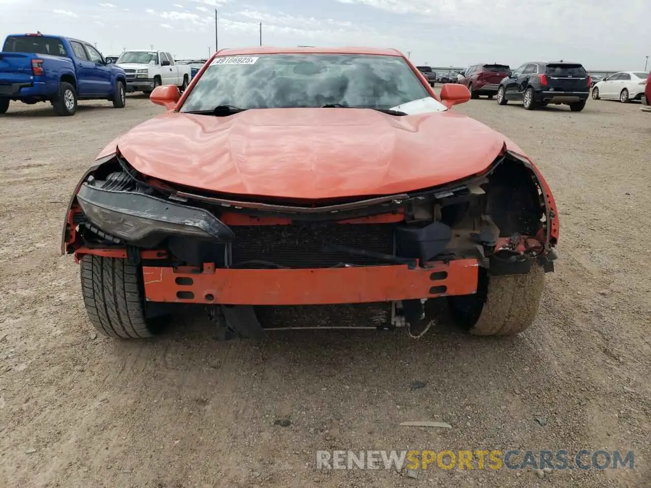 5 Photograph of a damaged car 1G1FB1RX7K0136230 CHEVROLET CAMARO 2019