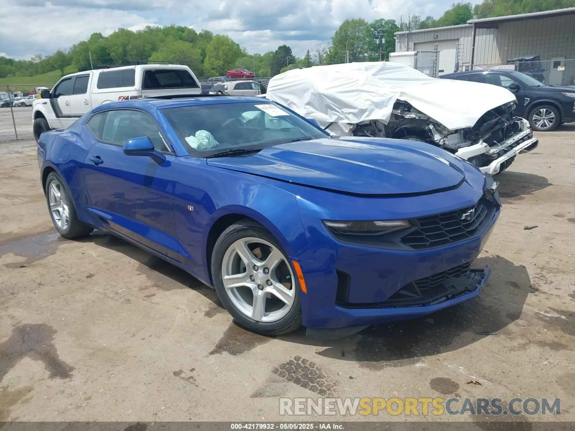 1 Photograph of a damaged car 1G1FB1RX7K0151147 CHEVROLET CAMARO 2019