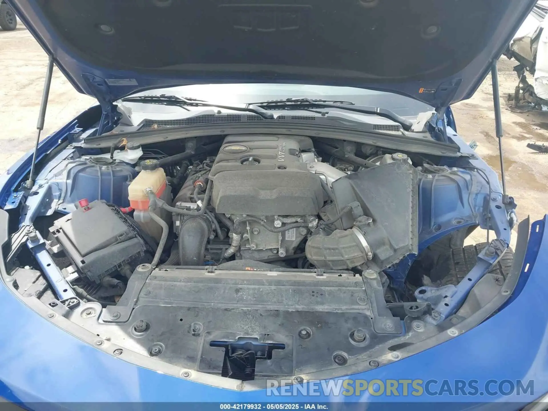 10 Photograph of a damaged car 1G1FB1RX7K0151147 CHEVROLET CAMARO 2019