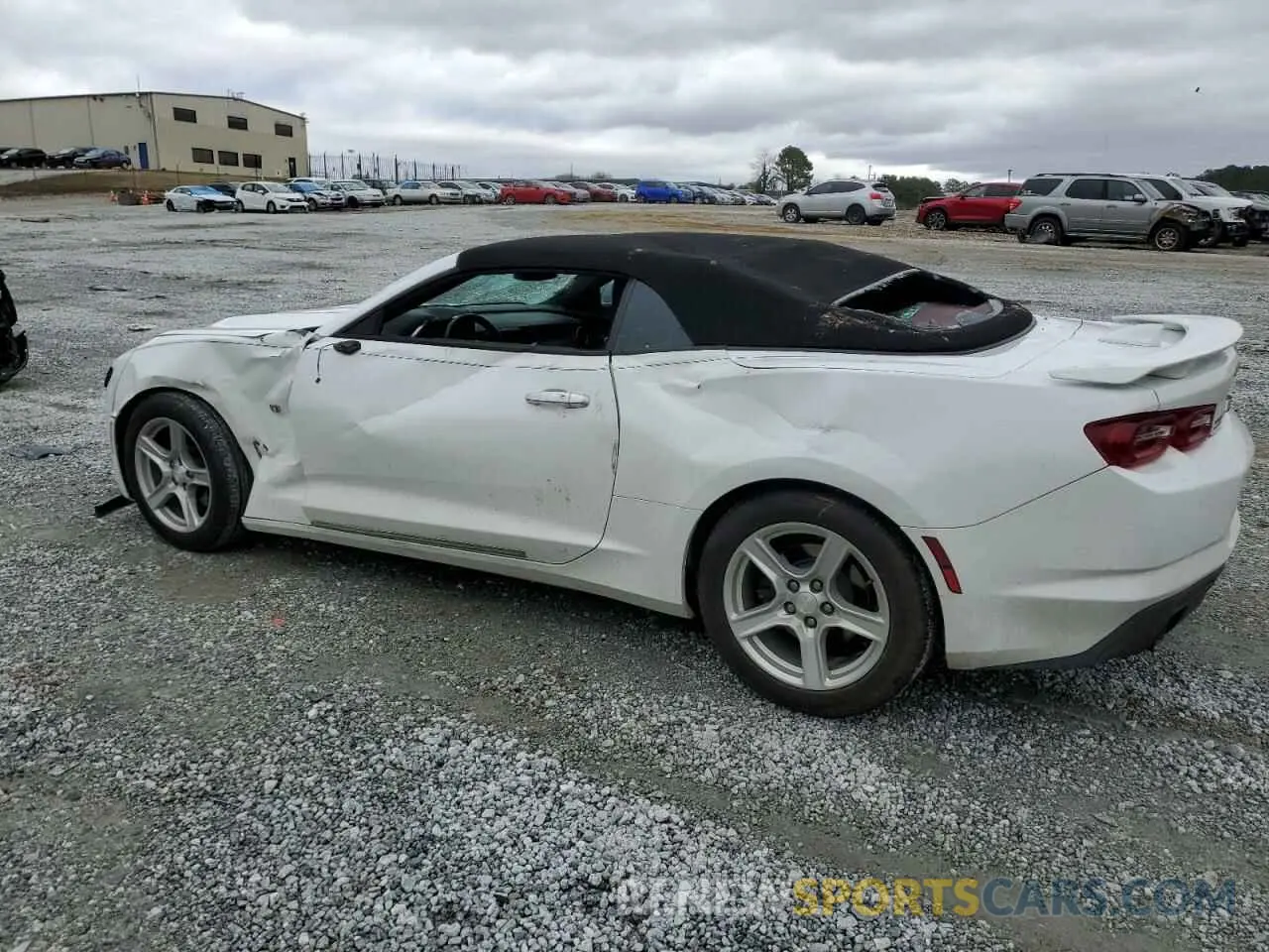 2 Фотография поврежденного автомобиля 1G1FB3DS0K0121544 CHEVROLET CAMARO 2019