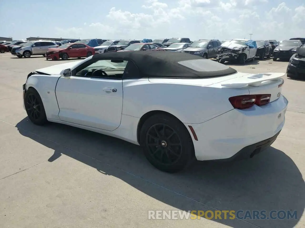 2 Фотография поврежденного автомобиля 1G1FB3DS0K0124332 CHEVROLET CAMARO 2019
