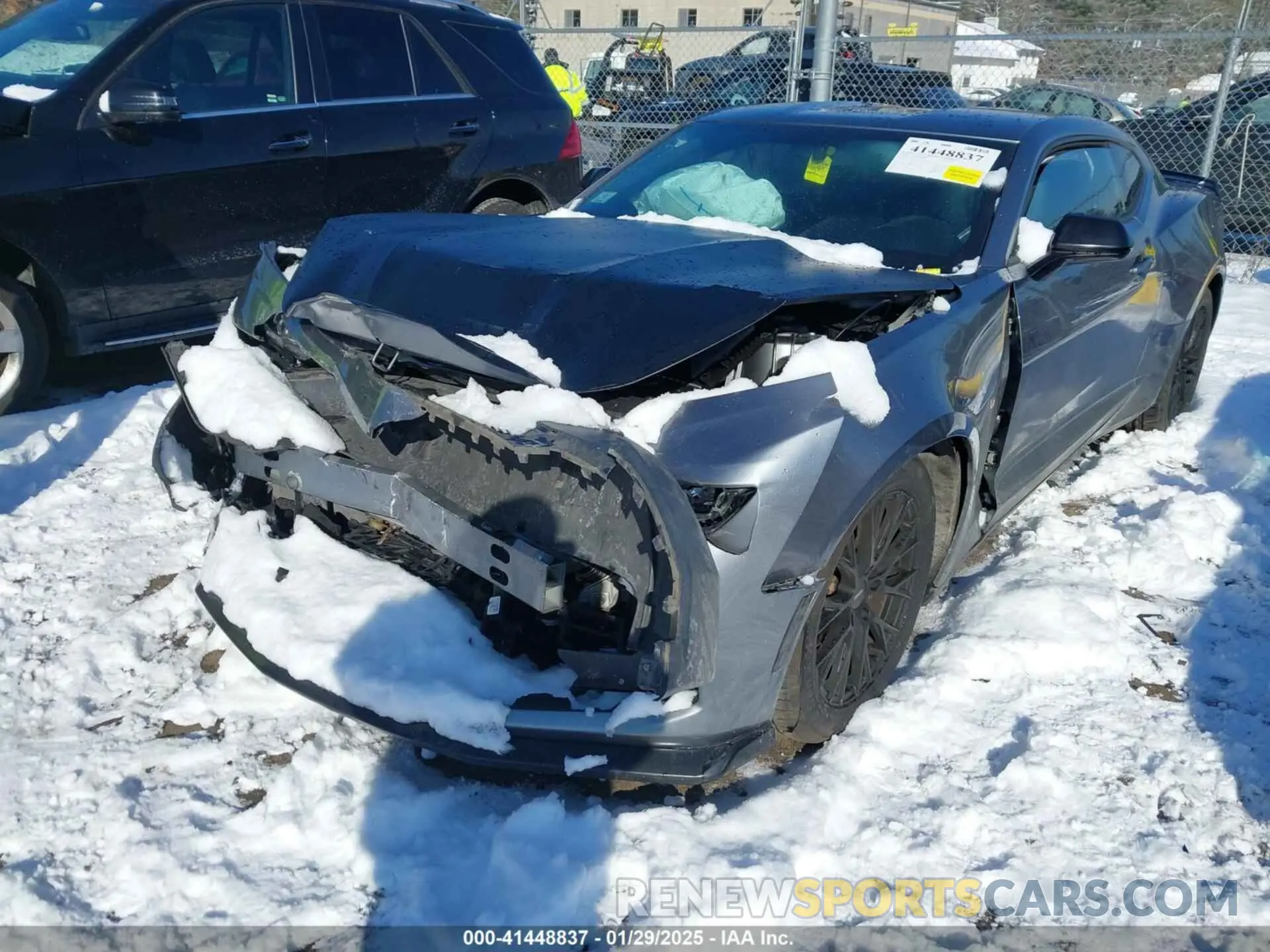 6 Photograph of a damaged car 1G1FC1RX8K0127503 CHEVROLET CAMARO 2019