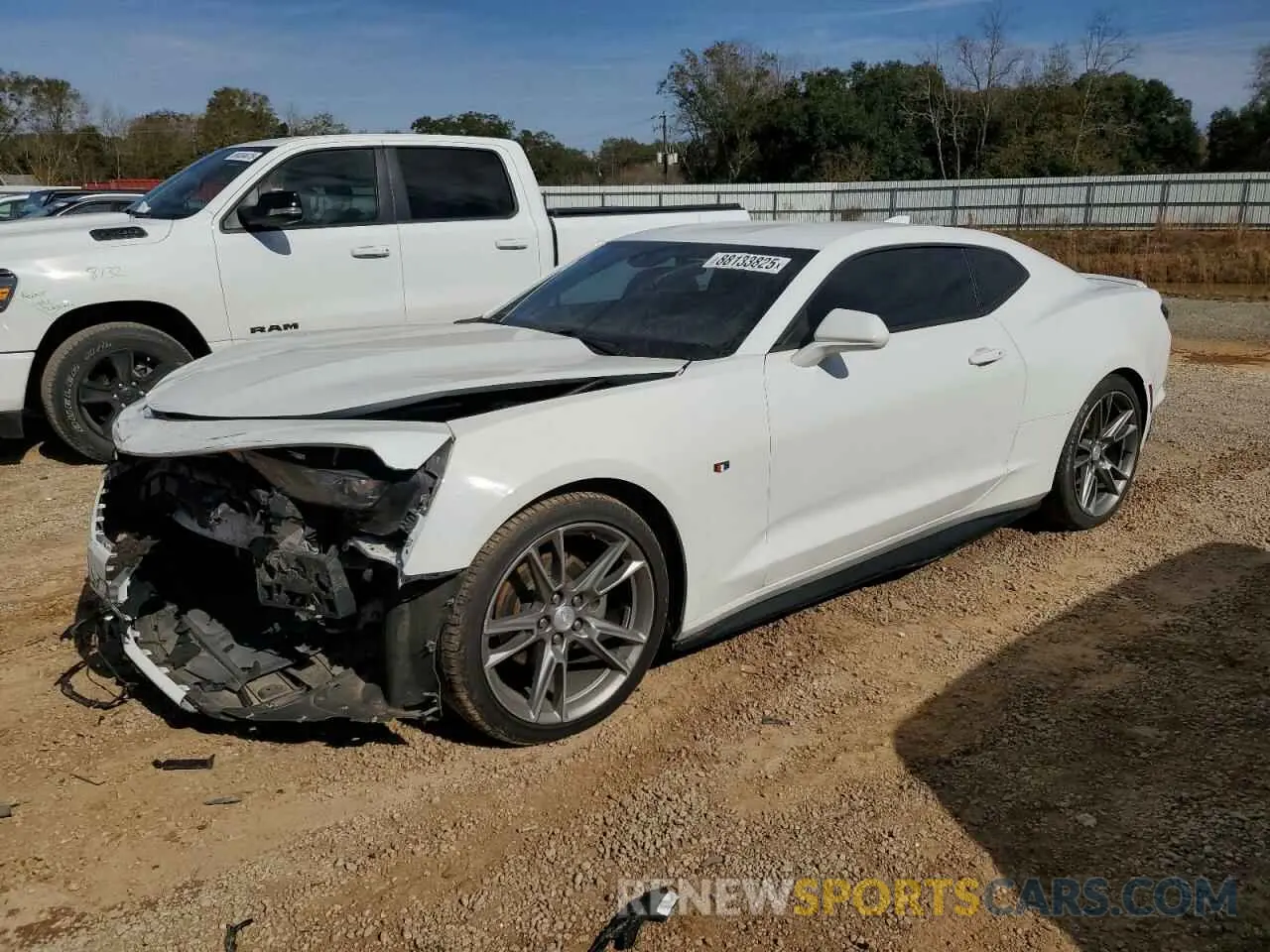 1 Photograph of a damaged car 1G1FD1RS0K0119462 CHEVROLET CAMARO 2019