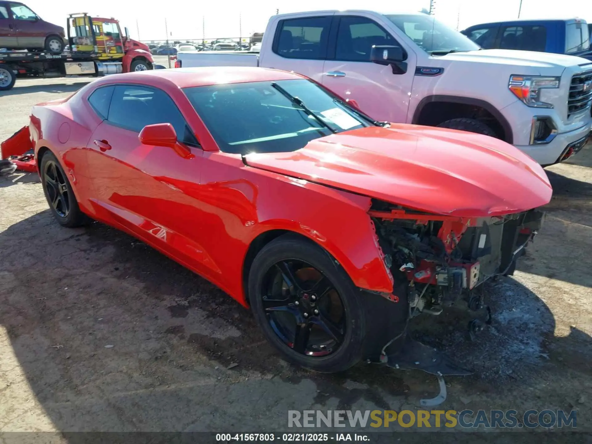 1 Фотография поврежденного автомобиля 1G1FD1RS7K0106580 CHEVROLET CAMARO 2019